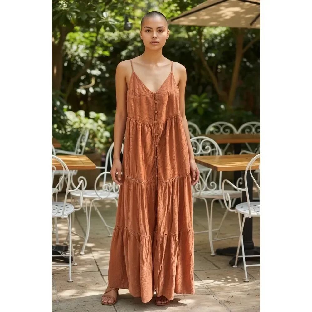 L*Space Sunrise Escape Maxi Dress, size xs